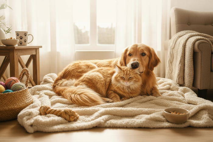 dog and cat