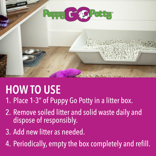 Natural Paper Fiber Dog Litter